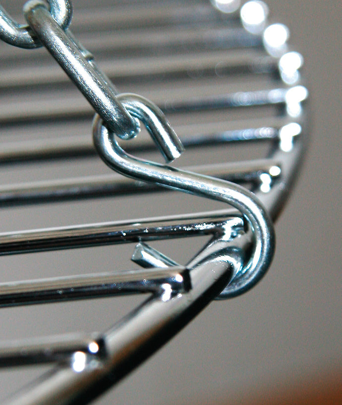 bellissa Grillrost - Edelstahl Ø 560 mm Draht 6/3 mm - für bellissa Grill+Feuerstelle 95580 (Ersatzteil)