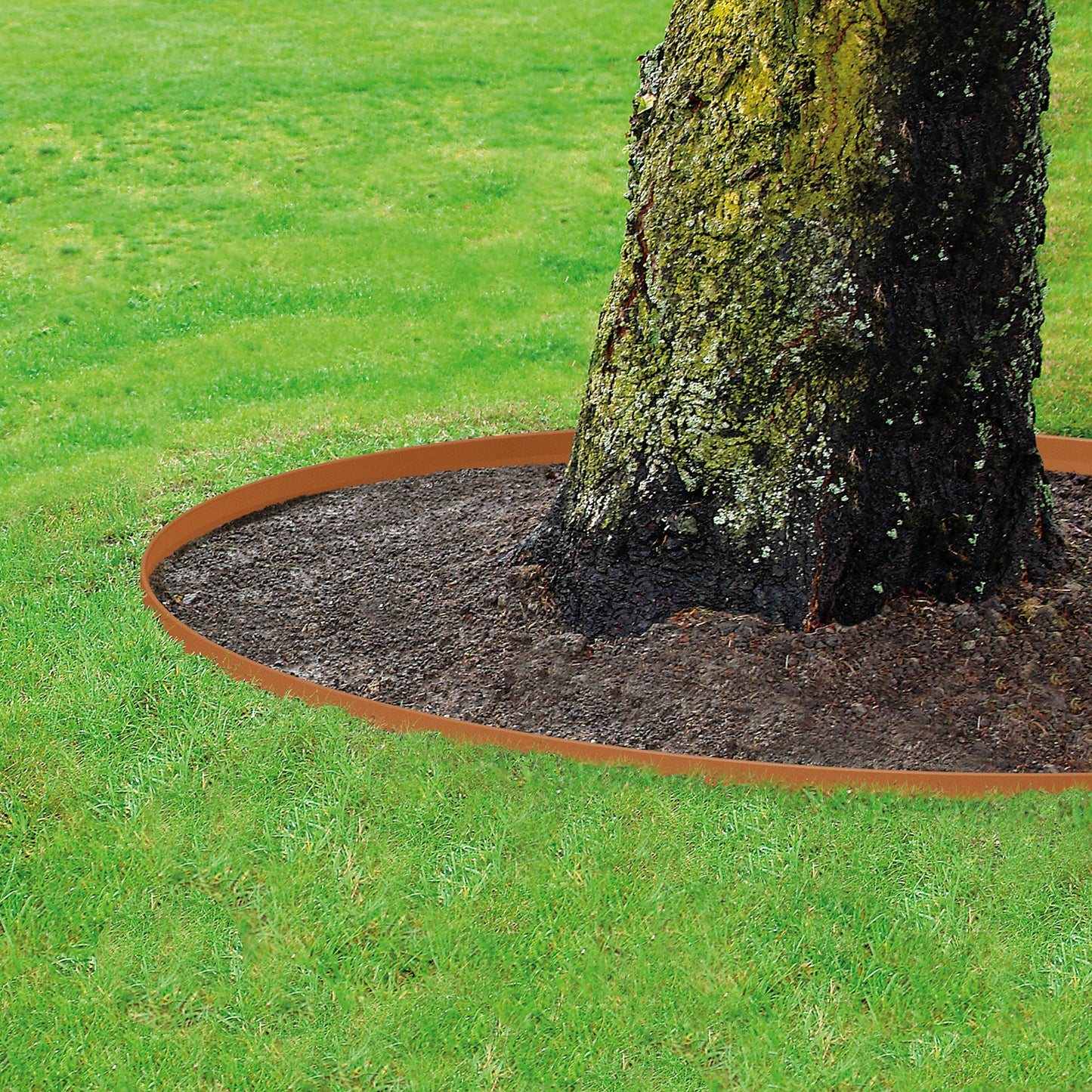 bellissa Rasenkante corten 118x13 cm, Nutzlänge 115 cm