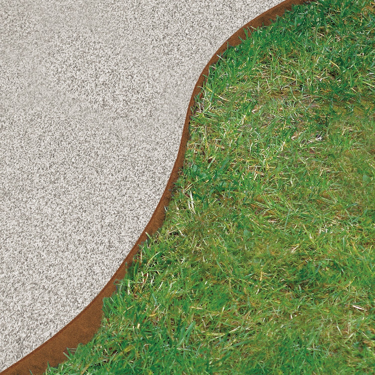 bellissa Rasenkante corten 118x20 cm, Nutzlänge 115 cm - ID: 71064804295030