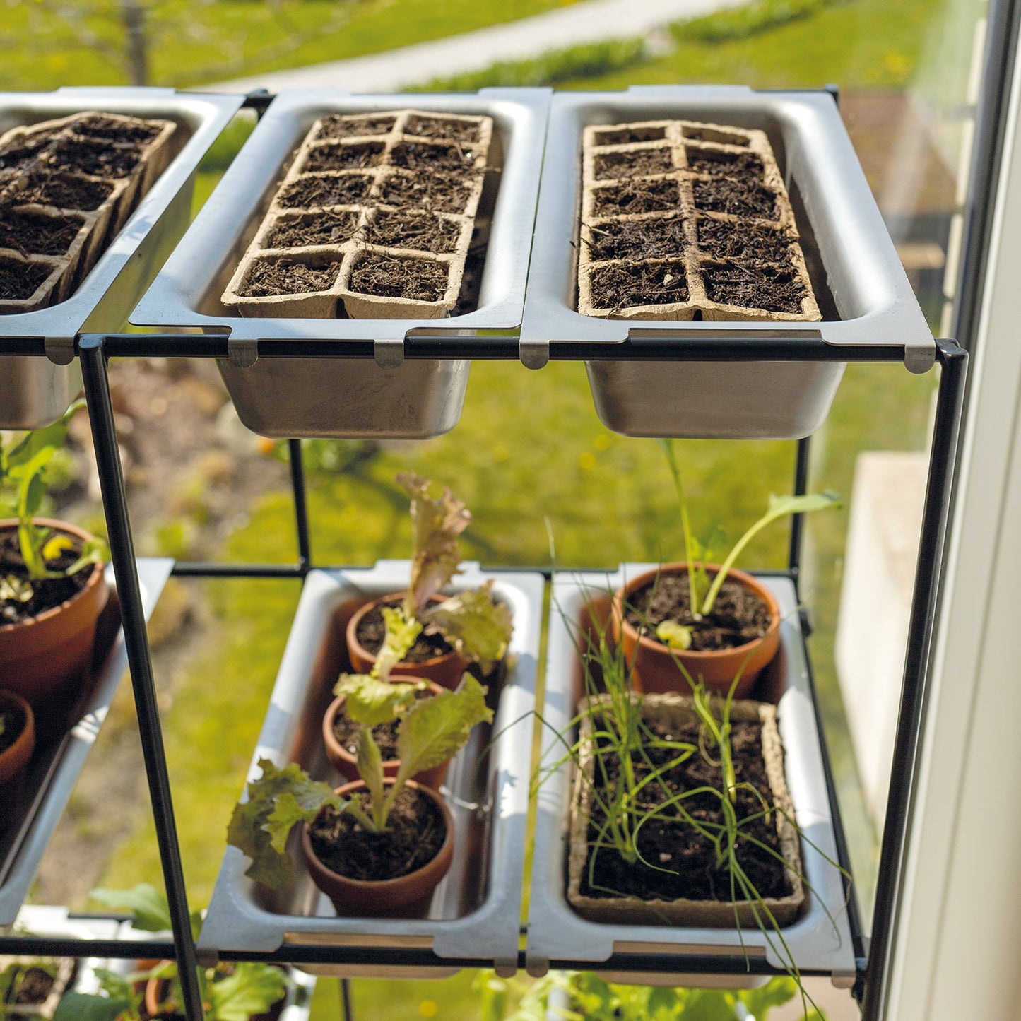 bellissa FILO Hängegarten Anzuchtwanne (2er Set)