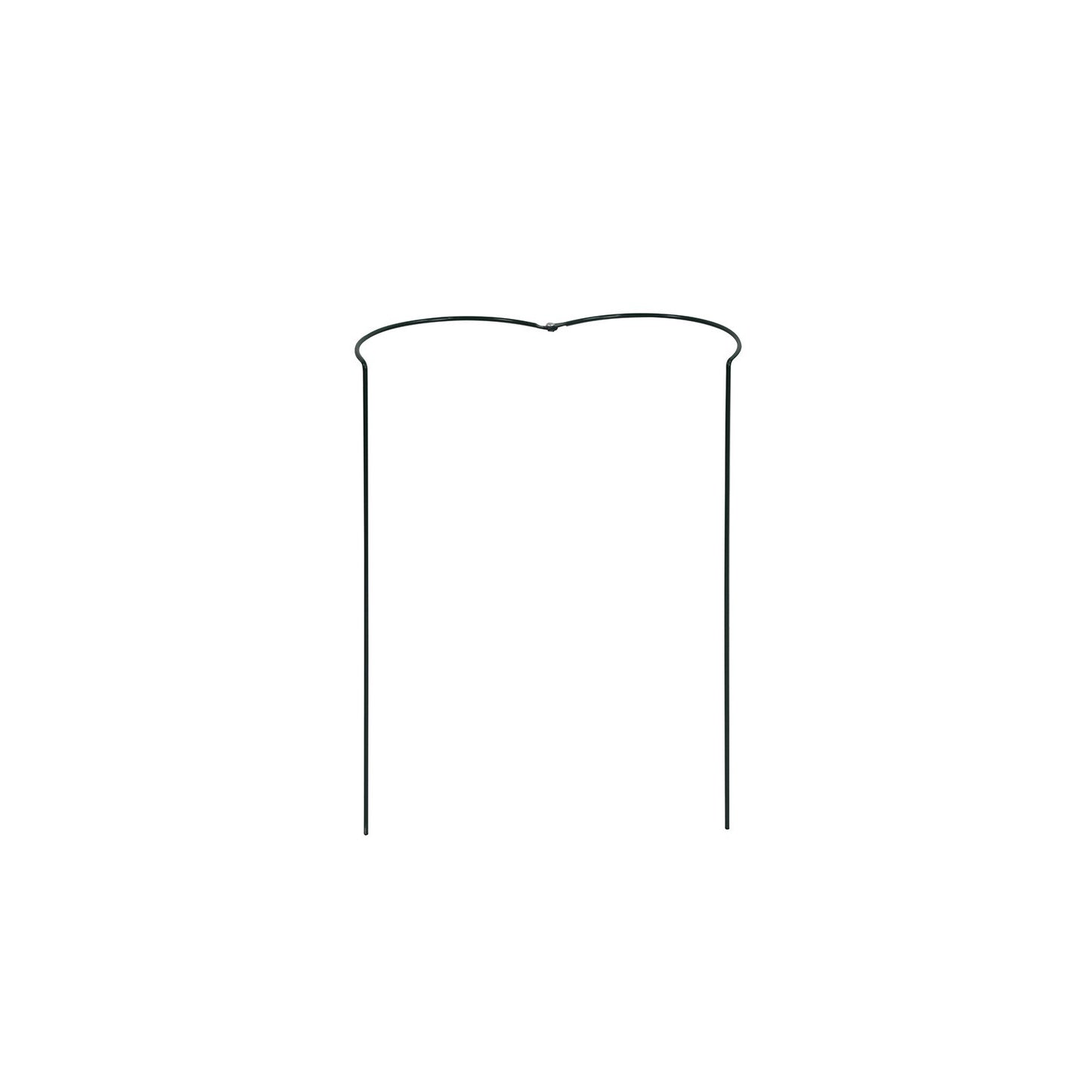 GartenAZ Busch- und Strauchstütze mit verstellbarem Gelenk Höhe 100 cm Ø 30 cm grün