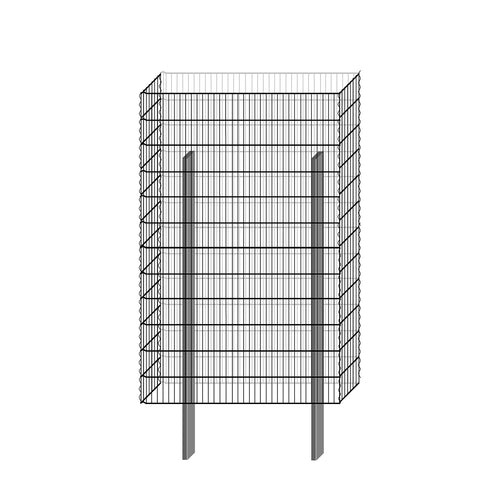 bellissa Gabionenbausatz - pico 115x23x180 cm