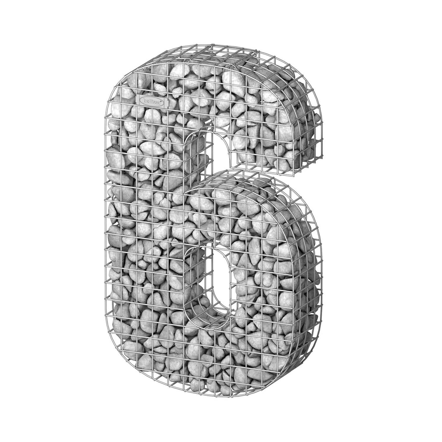 bellissa Gabionenziffer 6 100x60x20 cm