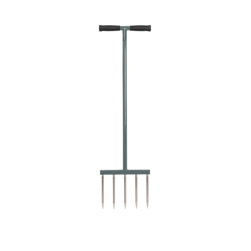 GartenAZ Rasenkralle & Rasenlüfter - Tiefenlockerer Rasenheber mit Vollspoons