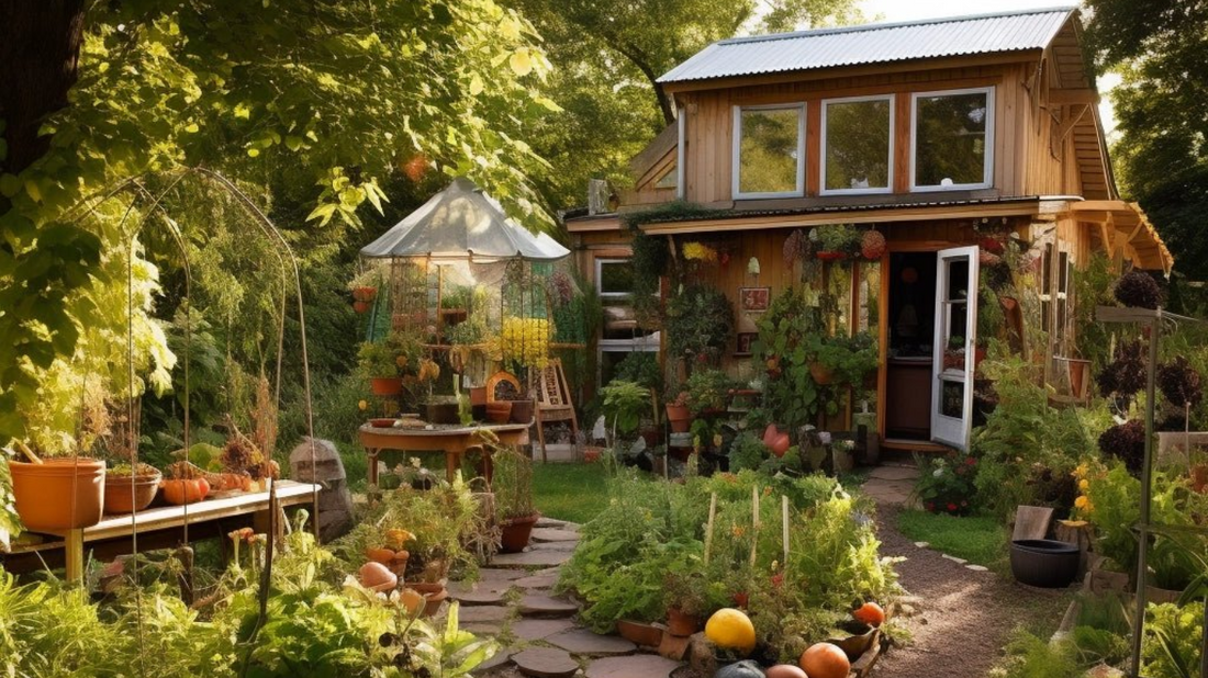 Permakultur Garten anlegen - Rasenkante 24