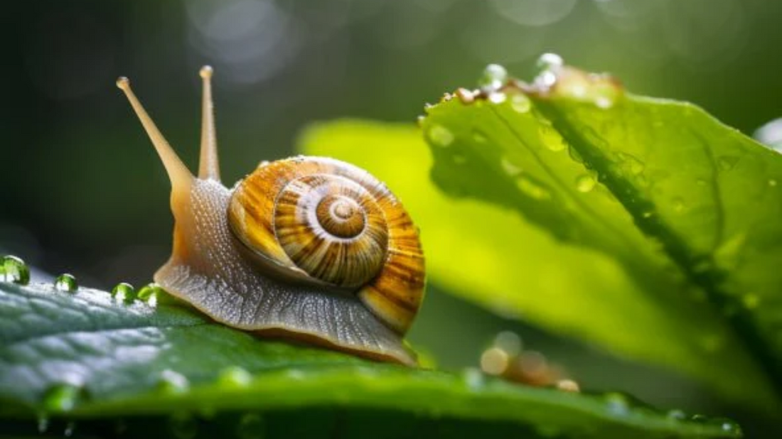 Schneckenschutz im Garten - Rasenkante 24