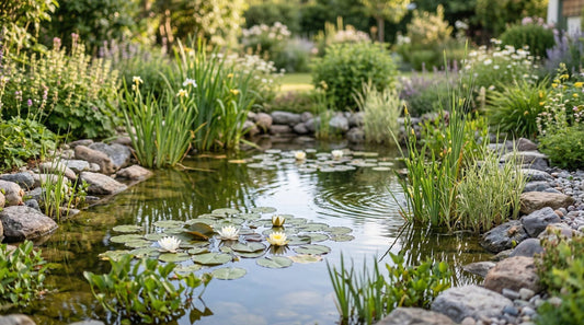 Teich im Garten 