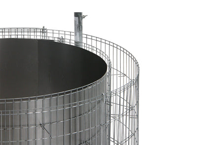 bellissa Blechzuschnitt ( 2 Stück) 1180x390x0,63 mm - für bellissa Grill+Feuerstelle 95580 (Ersatzteil)