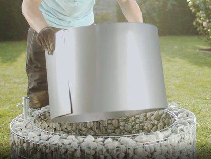 bellissa Blechzuschnitt ( 2 Stück) 1180x390x0,63 mm - für bellissa Grill+Feuerstelle 95580 (Ersatzteil)