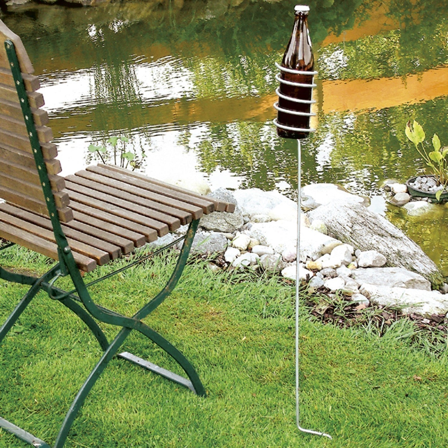 bellissa Bierflaschenhalter/Getränkehalter 100 cm für Flaschen bis Ø 79 mm - ID: 70409024307574