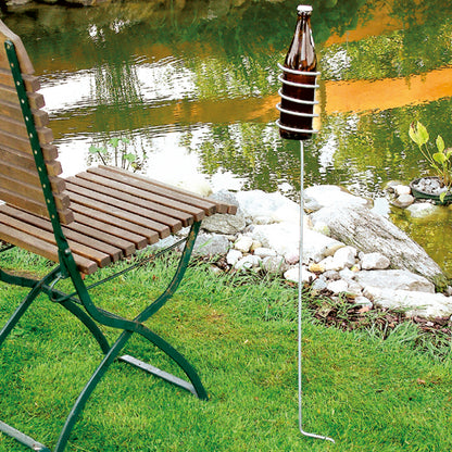 bellissa Bierflaschenhalter/Getränkehalter 100 cm für Flaschen bis Ø 79 mm