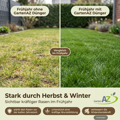 10 kg GartenAZ Organischer Herbstrasendünger mit Langzeitwirkung - ID: 71059707789686