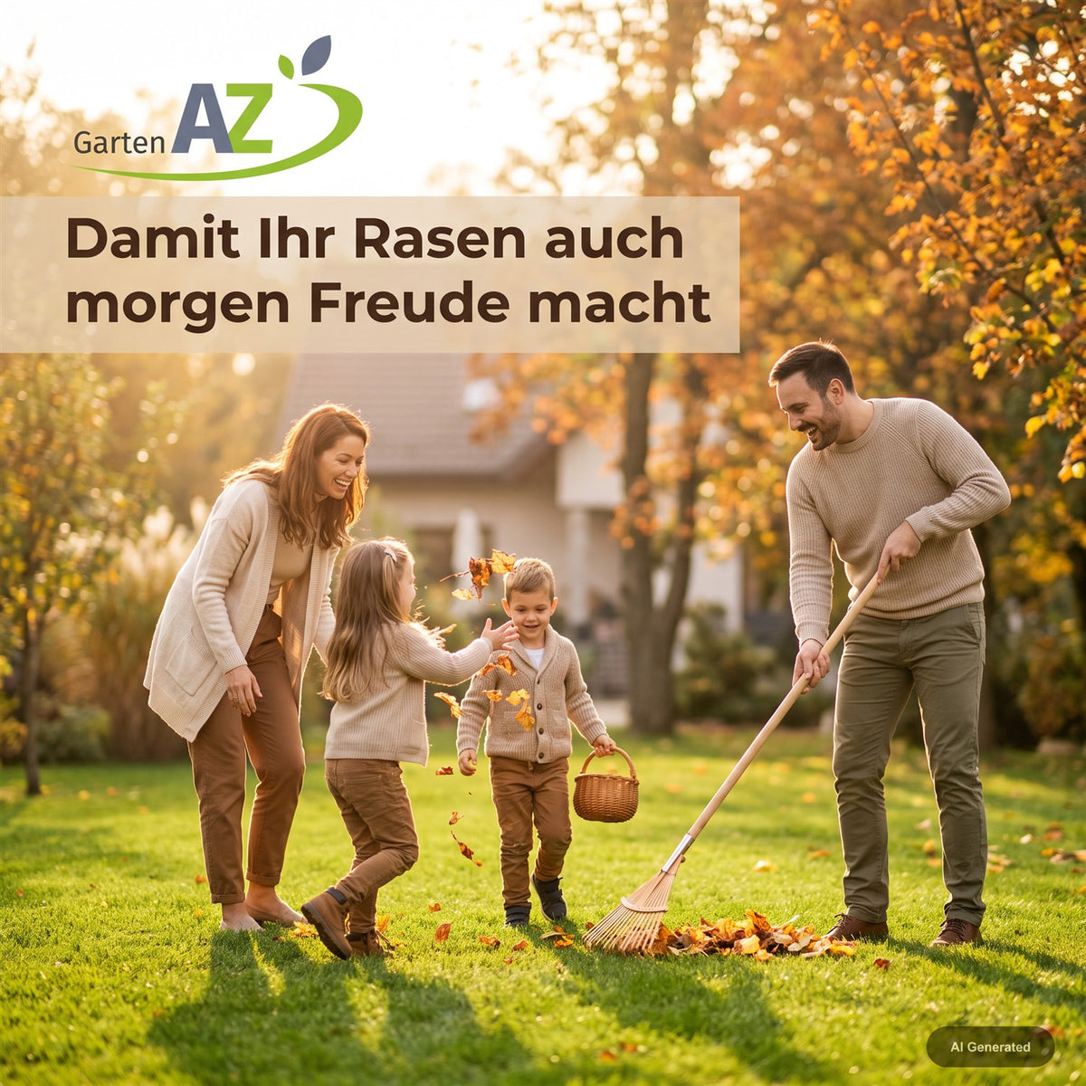 20 kg GartenAZ Organischer Herbstrasendünger mit Langzeitwirkung - ID: 71064642978166