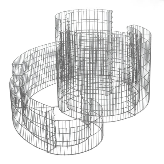 bellissa Grünkraut Kräuterspirale rund 140x110x80 cm