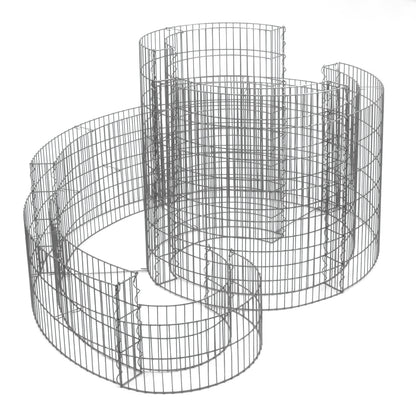 bellissa Grünkraut Kräuterspirale rund 140x110x80 cm