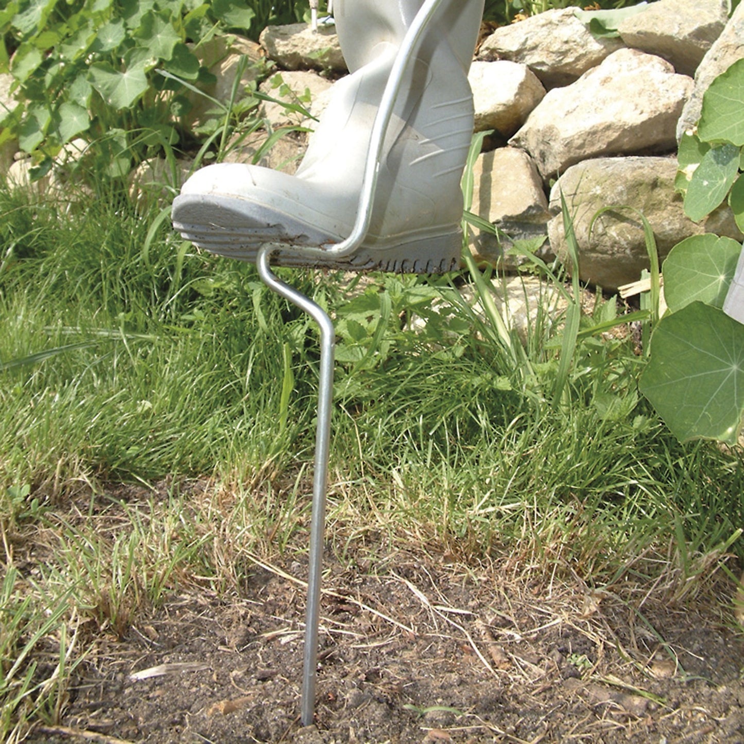 bellissa verzinkte Tomatenspirale mit Tritt 170 cm Ø 6mm - ID: 70408919581046