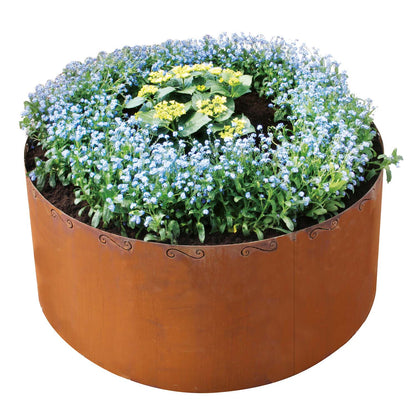 bellissa Hochbeet rund Corten Ø 110 x 50 cm