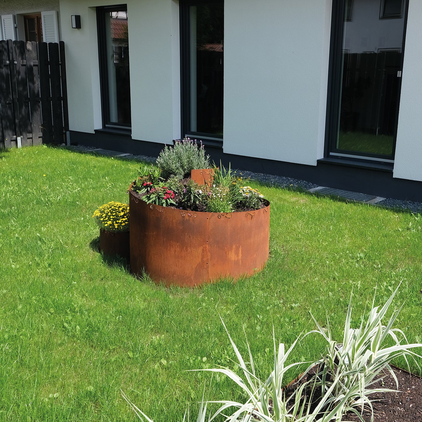 bellissa Kräuterspirale Corten 130x140xH80 cm