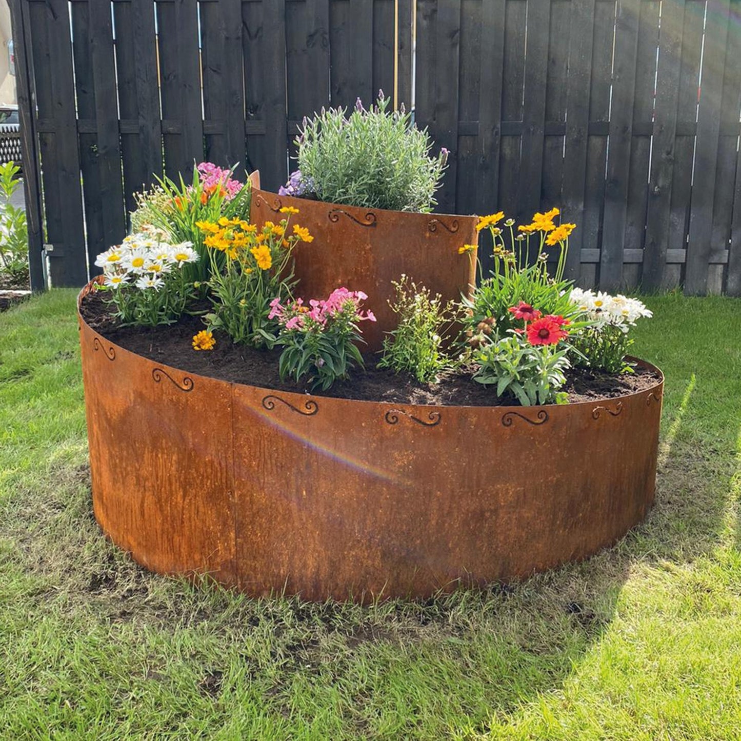 bellissa Kräuterspirale Corten 130x140xH80 cm - ID: 70409126052214