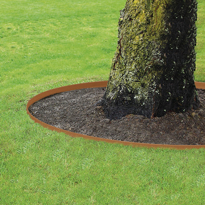 bellissa Rasenkante corten 118x13 cm, Nutzlänge 115 cm - ID: 70408780906870