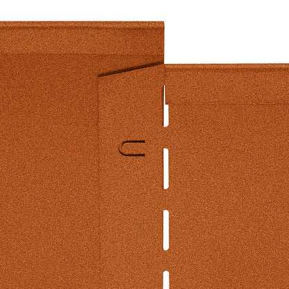bellissa Rasenkante corten 118x13 cm, Nutzlänge 115 cm