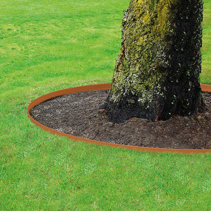 bellissa Rasenkante corten 118x13 cm, Nutzlänge 115 cm