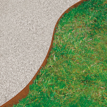 bellissa Rasenkante corten 118x13 cm, Nutzlänge 115 cm