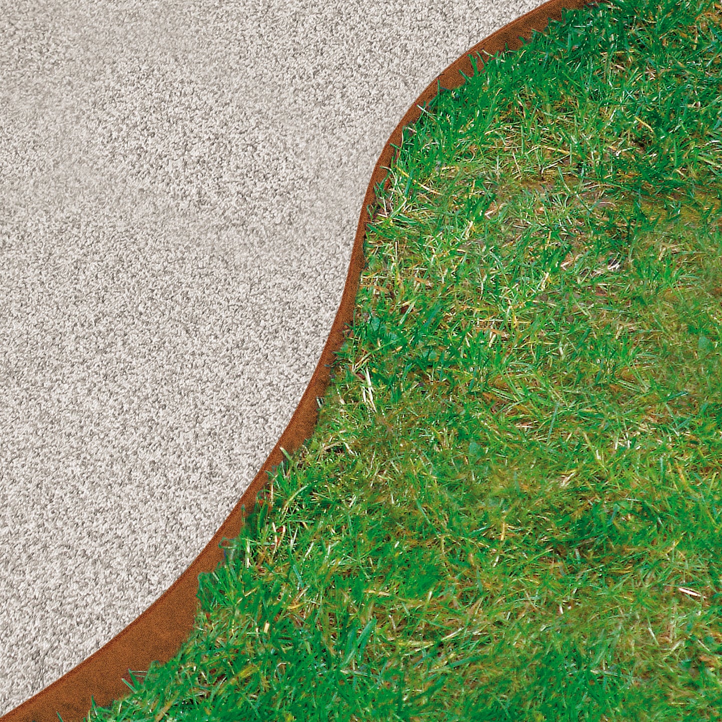 bellissa Rasenkante corten 118x20 cm, Nutzlänge 115 cm