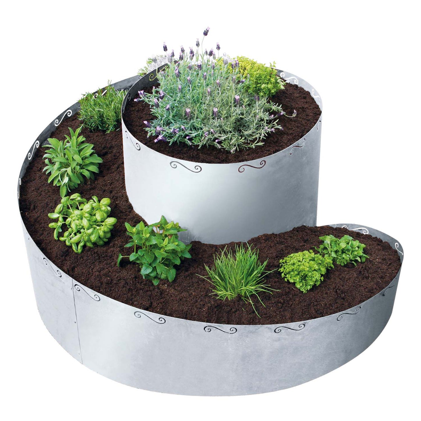 bellissa Kräuterspirale verzinkt  130x140xH80 cm - ID: 67860885799286