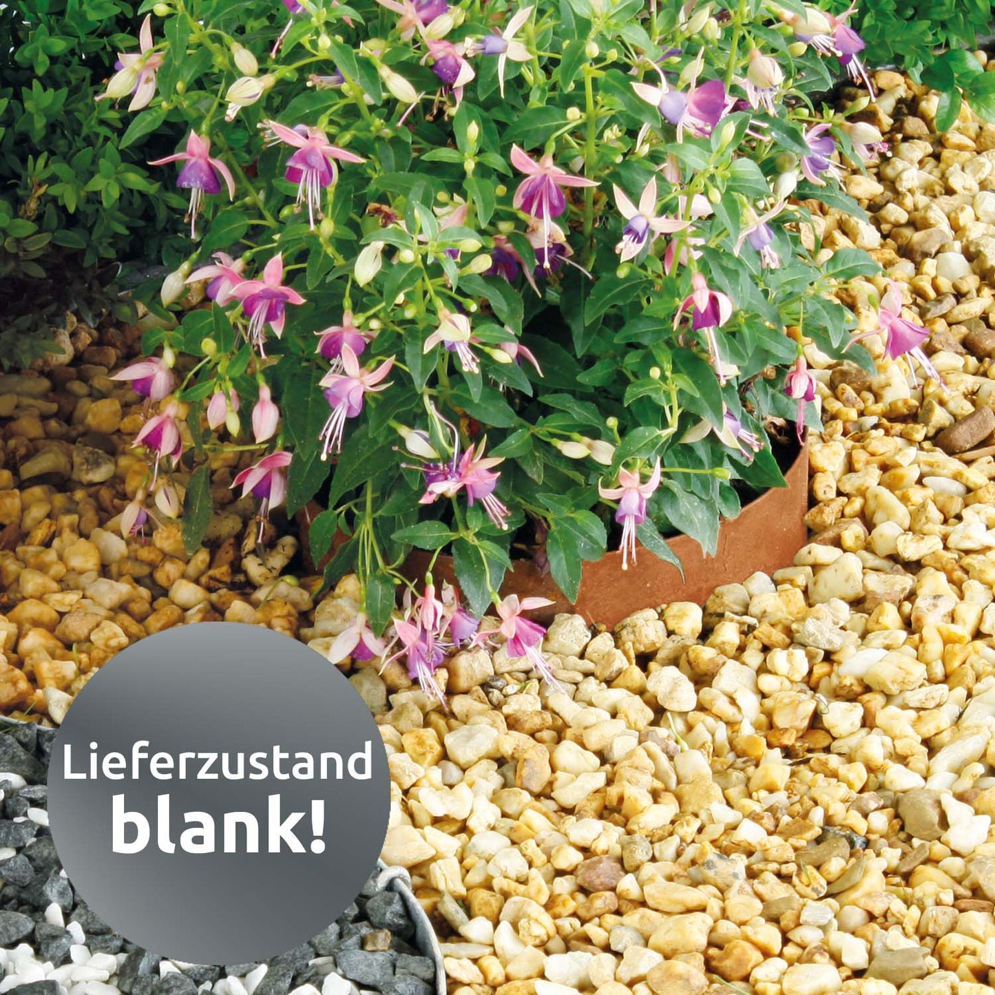 bellissa Rasenkante Kreis Ø40 cm H 13 cm corten