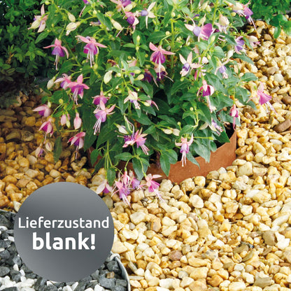 bellissa Rasenkante Kreis Ø40 cm H 13 cm corten