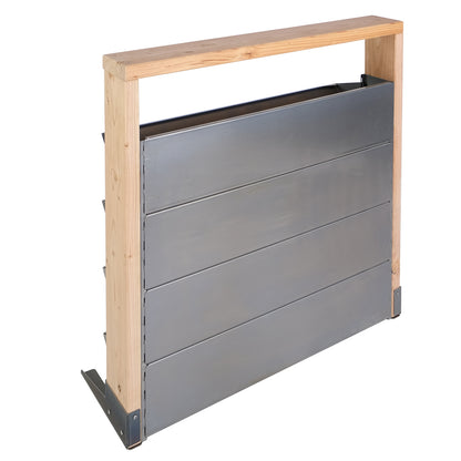 bellissa INALTO M4 vertikales Hochbeet einseitig bepflanzbar 100x32x100 cm