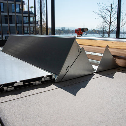 bellissa INALTO M4 vertikales Hochbeet einseitig bepflanzbar 100x32x100 cm