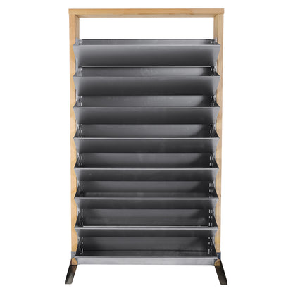 bellissa INALTO L8 vertikales Hochbeet einseitig bepflanzbar 100x32x180 cm