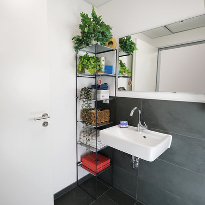 bellissa Vertikales Pflanzregal FILO 1 x 6 30 cm x 31 cm x 175 cm (L x B x H)