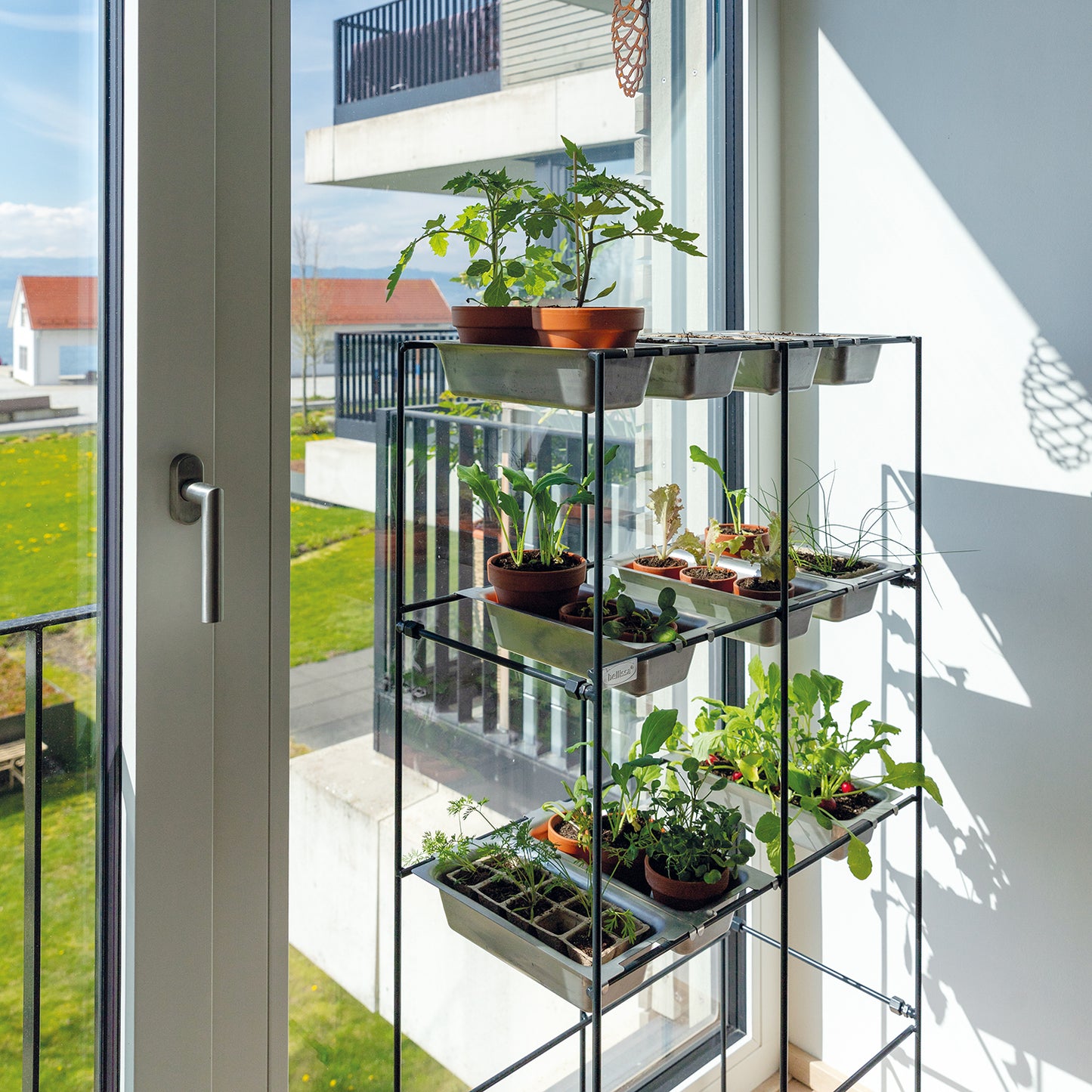 bellissa Vertikales Pflanzregal FILO 2 x 4