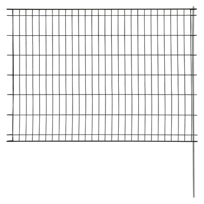 bellissa Teichschutzzaun ohne Schnörkel 116x80 cm