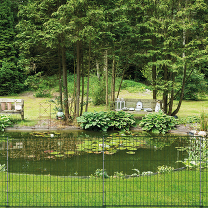bellissa Teichschutzzaun ohne Schnörkel 116x80 cm