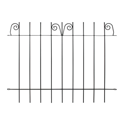 bellissa Teichschutzzaun geschmiedet anthrazit 118x90 cm