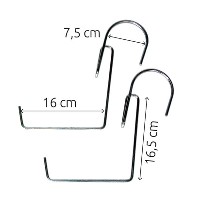 bellissa Blumenkastenhalter groß zink Draht