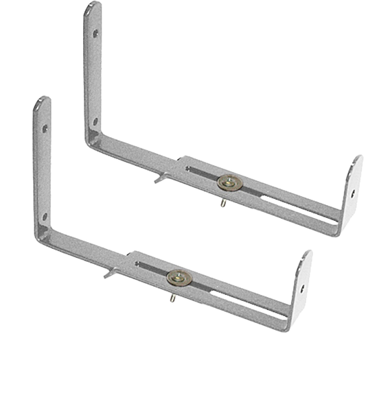 bellissa Blumenkastenhalter verstellbar, zur Wandmontage, belastbar bis 30kg/Paar