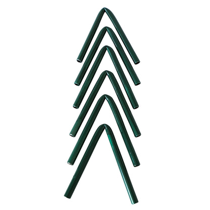 bellissa Rankgitter Verbinder Andybell 45° (6er Set); L 11 x B 1 x H 11 cm, Pulver besch., 1.5 mm verz.