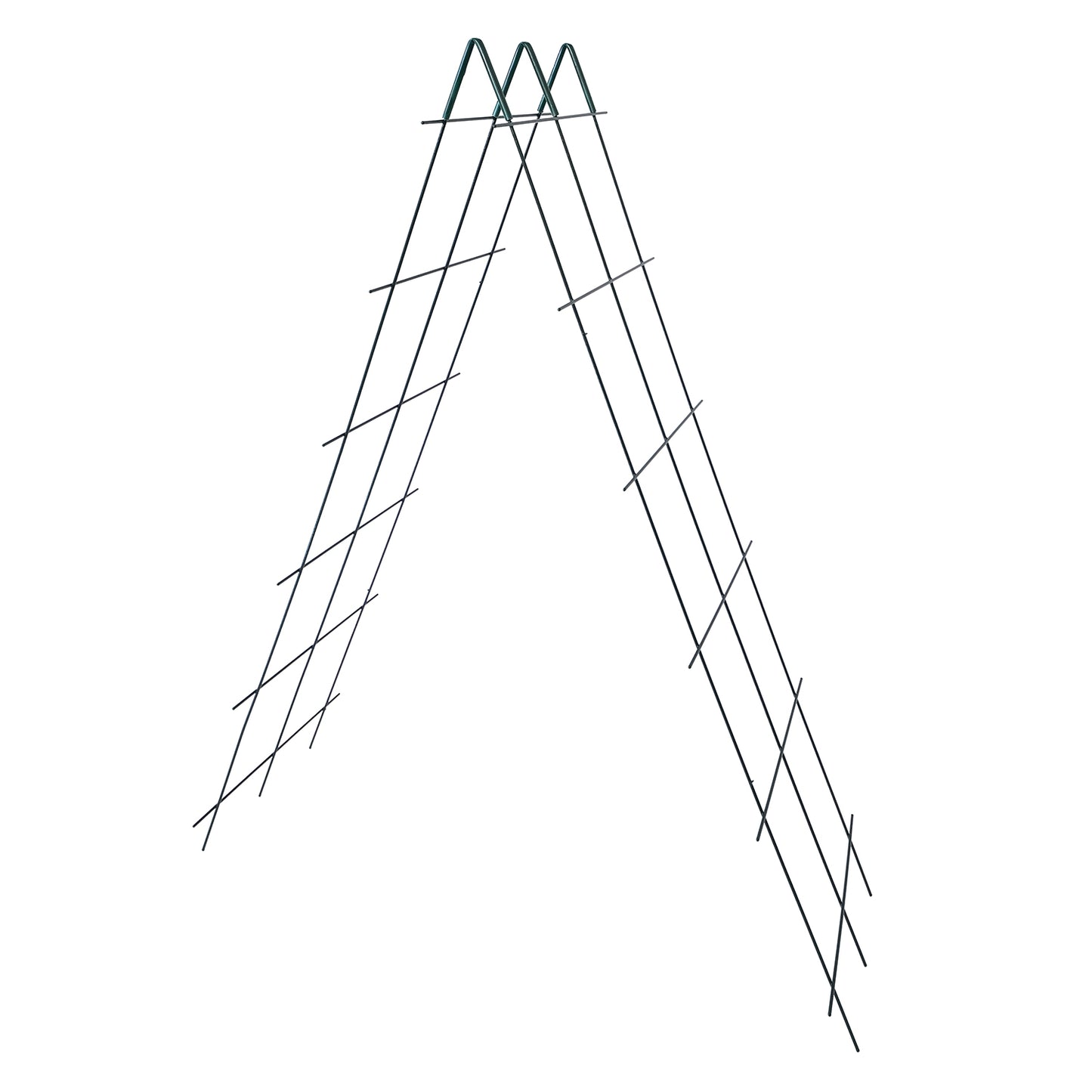 bellissa Rankgitter Verbinder Andybell 45° (6er Set); L 11 x B 1 x H 11 cm, Pulver besch., 1.5 mm verz.