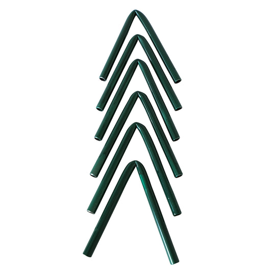 bellissa Rankgitter Verbinder Andybell 45° (6er Set); L 11 x B 1 x H 11 cm, Pulver besch., 1.5 mm verz.