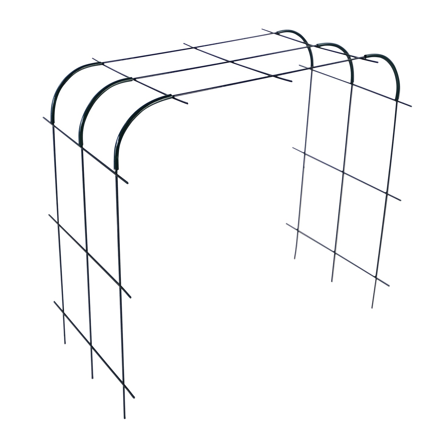 bellissa Rankgitter Verbinder Andybell 90° (6er Set); L 13 x B 1 x H 13 cm, Pulver besch., 1.5 mm verz.