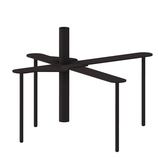 bellissa Pflanzstabhalter Schmetterling; L 23 x B 23 x H 13 cm, Topf Ø25 cm, 1,4 mm verz.