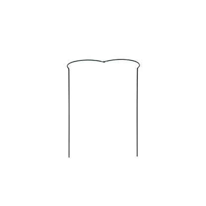GartenAZ Busch- und Strauchstütze mit verstellbarem Gelenk Höhe 100 cm Ø 30 cm grün