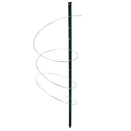 bellissa Pflanzstab Timo 100 G; L 3 x B 3 x H 100 cm, Pulver besch., 1.5 mm verz.