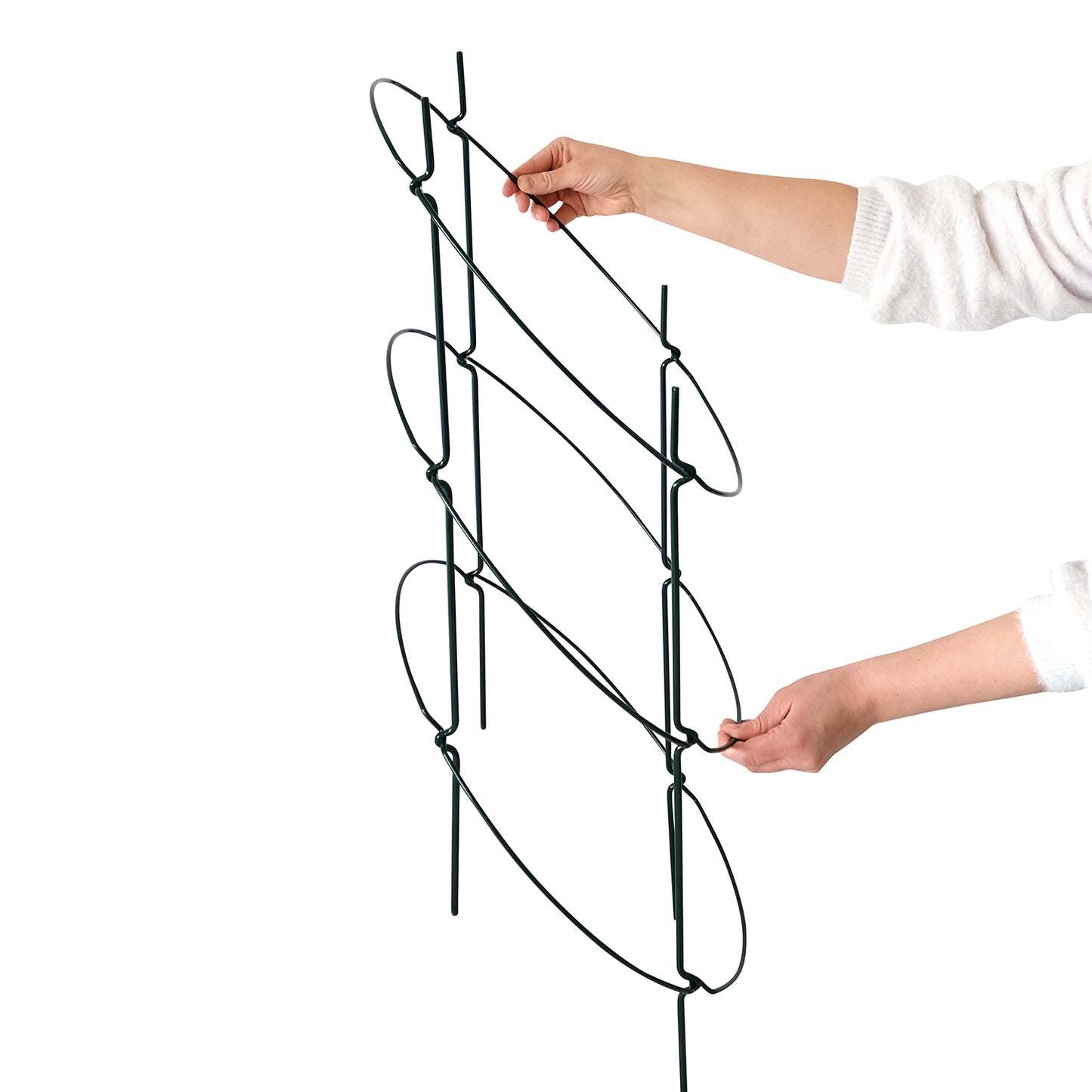 bellissa Staudenstütze FALTER:43,5 x B 43,5 x H 78 cm, grün