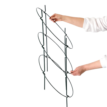 bellissa Staudenstütze FALTER:43,5 x B 43,5 x H 78 cm, grün